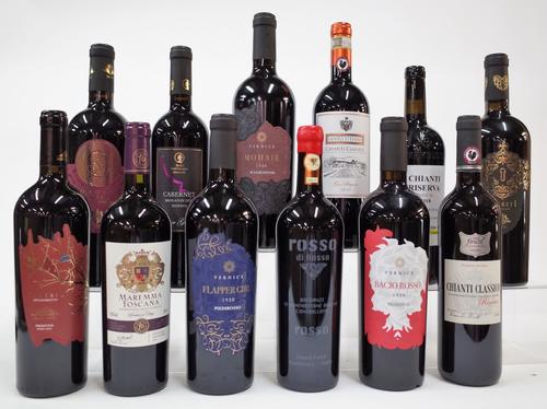 12 BOTTLES ITALIAN RED WINE