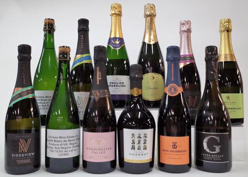 12 BOTTLES ENGLISH SPARKLING WINE