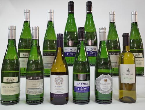 12 BOTTLES FRENCH WHITE WINE