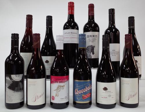 12 BOTTLES RED WINE (MIXED ORIGIN)