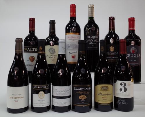 12 BOTTLES SOUTH AFRICAN RED WINE
