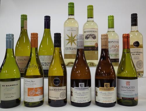 12 BOTTLES CHILEAN WHITE WINE