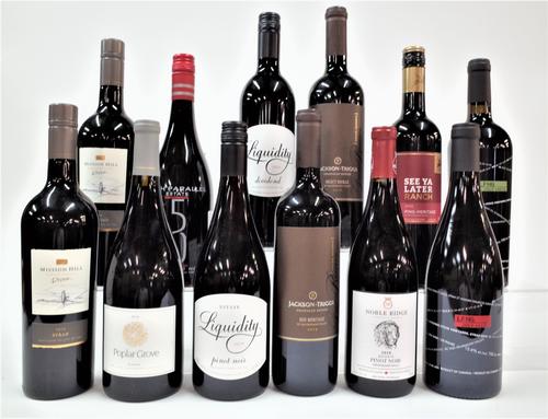 12 BOTTLES CANADIAN RED WINE