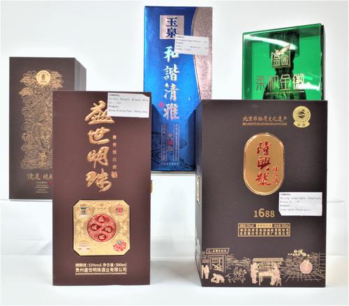 5 BOTTLES BAIJIU