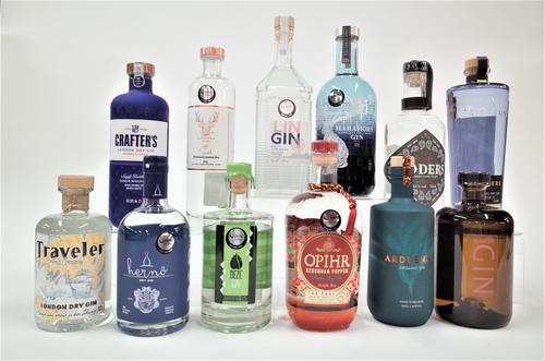 12 BOTTLES GIN