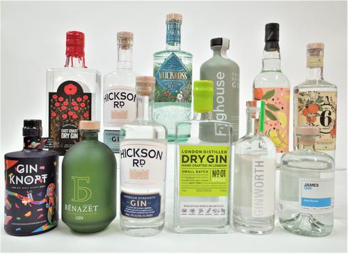 12 BOTTLES GIN