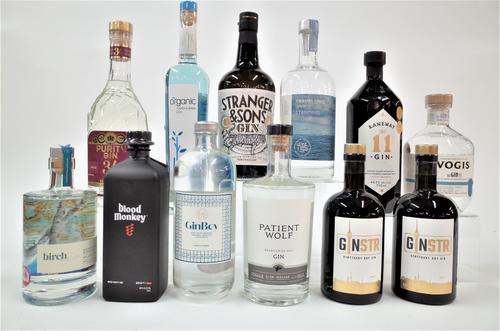 12 BOTTLES GIN