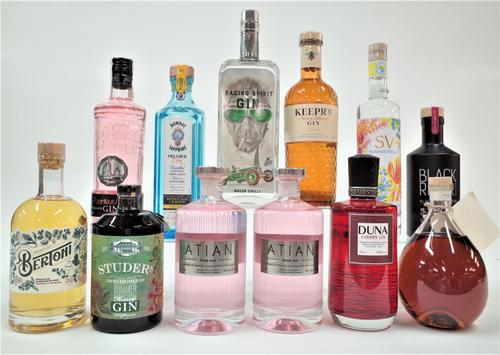 12 BOTTLES FLAVOURED GIN