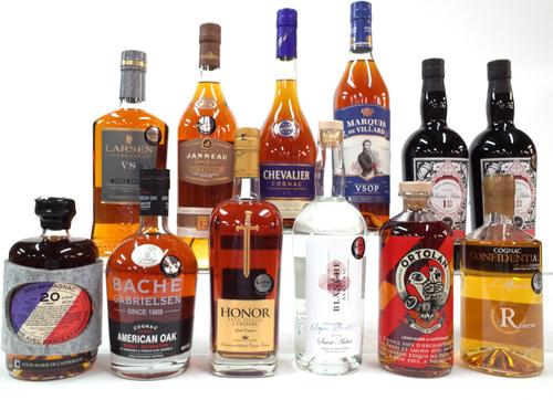 12 BOTTLES BRANDY