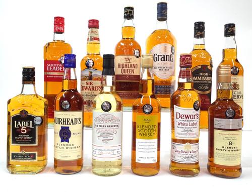 12 BOTTLES BLENDED SCOTCH WHISKY