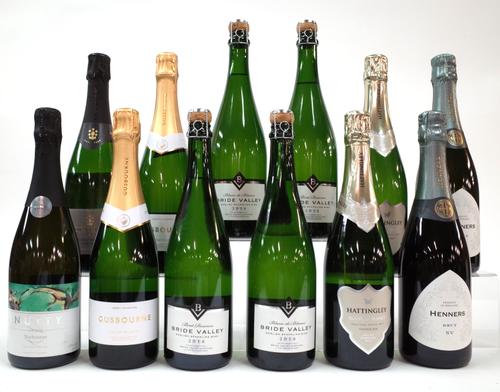 12 BOTTLES ENGLISH SPARKLING WINE