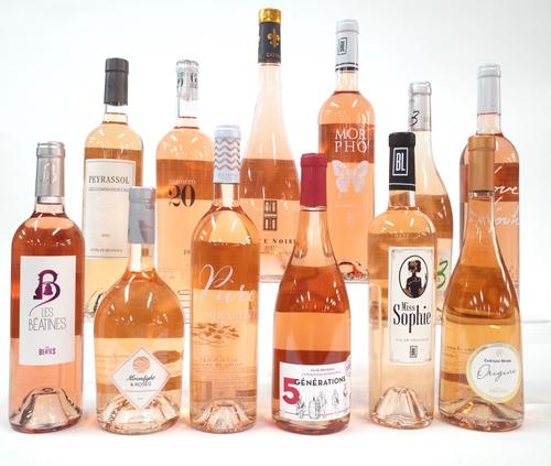 12 BOTTLES PROVENÇAL ROSÉ WINE