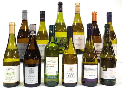 12 BOTTLES FRENCH WHITE WINE