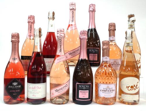 12 BOTTLES ITALIAN ROSÉ SPARKLING WINE