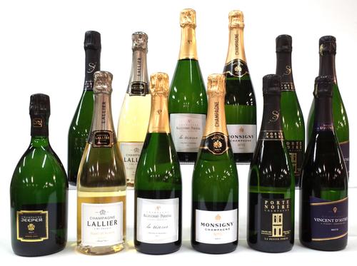 12 BOTTLES CHAMPAGNE