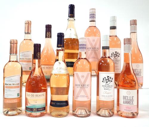 12 BOTTLES FRENCH ROSÉ WINE