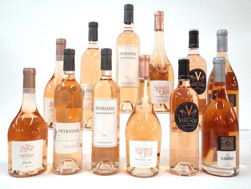 12 BOTTLES FRENCH ROSÉ WINE