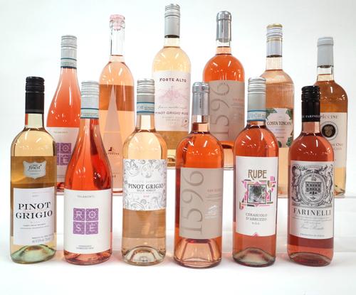 12 BOTTLES ITALIAN ROSÉ WINE
