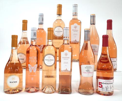 12 BOTTLES FRENCH ROSÉ WINE