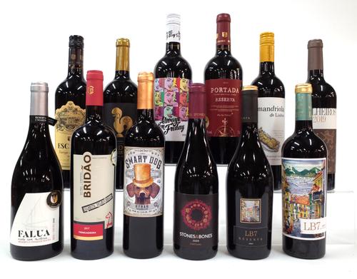 12 BOTTLES PORTUGUESE RED WINE