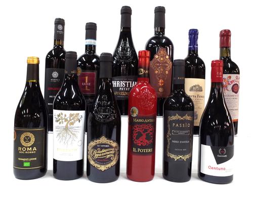 12 BOTTLES ITALIAN RED WINE