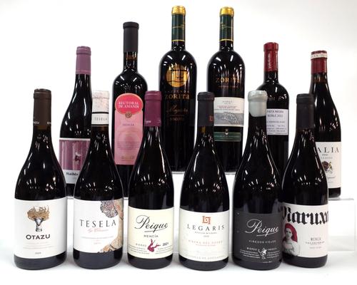 12 BOTTLES SPANISH RED WINE