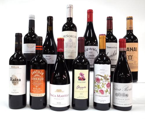 12 BOTTLES RIOJA