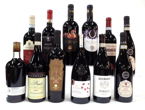 12 BOTTLES ITALIAN RED WINE