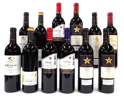 12 BOTTLES JAPANESE RED WINE
