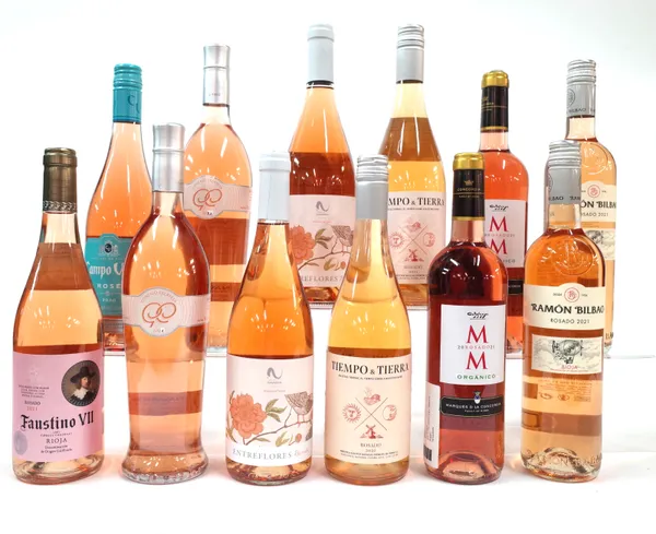 12 BOTTLES SPANISH ROSÉ WINE