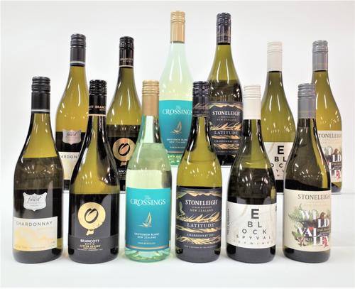 12 BOTTLES NEW ZEALAND WHITE WINE