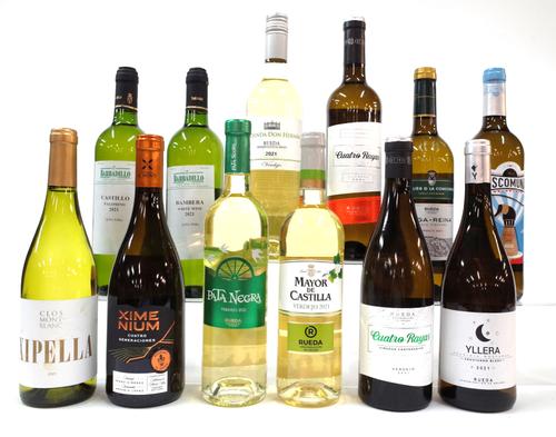 12 BOTTLES SPANISH WHITE WINE