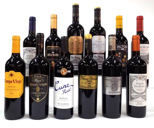 12 BOTTLES RIOJA