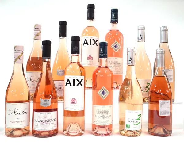 12 BOTTLES FRENCH ROSÉ WINE