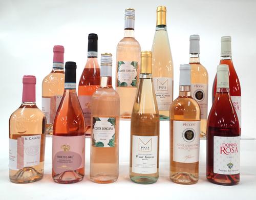 12 BOTTLES ITALIAN ROSÉ WINE