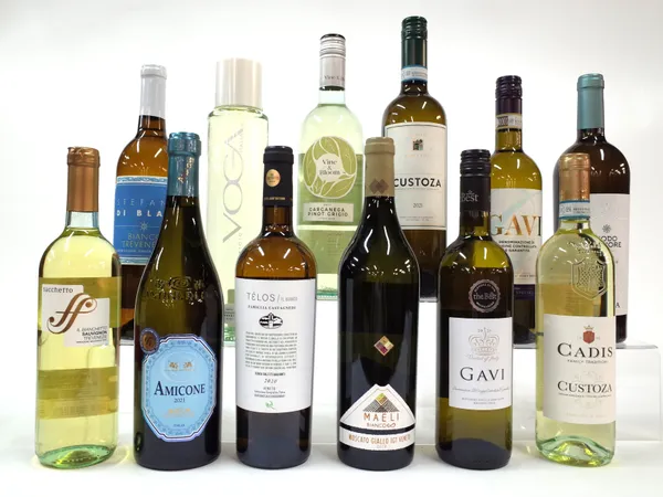 12 BOTTLES ITALIAN WHITE WINE