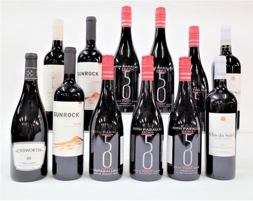 12 BOTTLES CANADIAN RED WINE