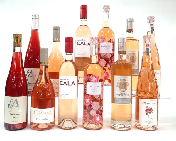 12 BOTTLES FRENCH ROSÉ WINE