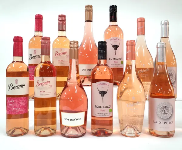 12 BOTTLES SPANISH ROSÉ WINE