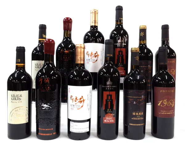 12 BOTTLES CHINESE RED WINE