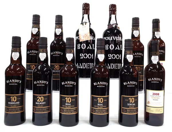 12 BOTTLES MADEIRA