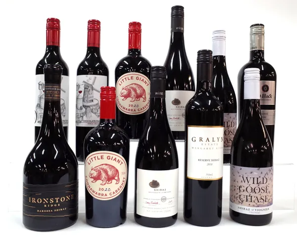 11 BOTTLES AUSTRALIAN RED WINES