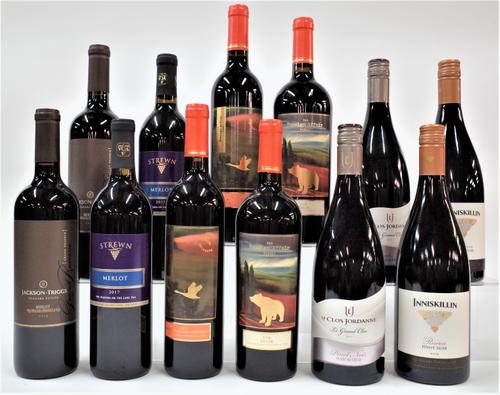 12 BOTTLES CANADIAN RED WINE