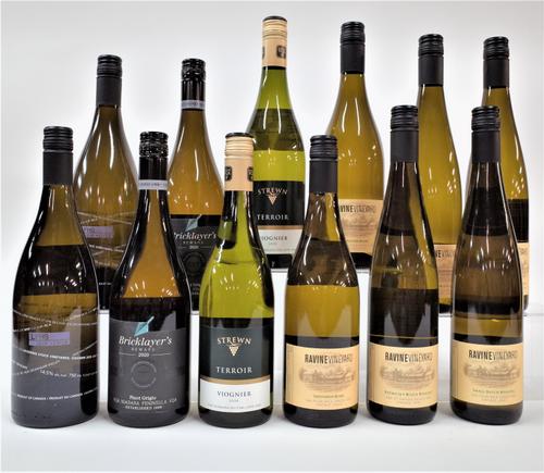 12 BOTTLES CANADIAN WHITE WINE