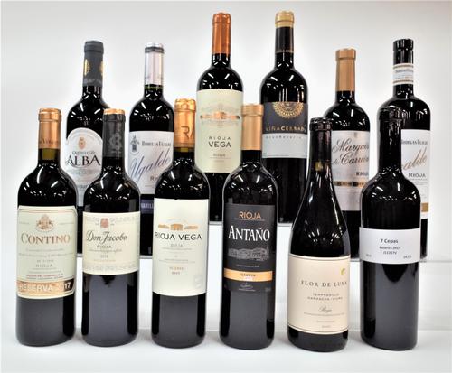 12 BOTTLES RIOJA