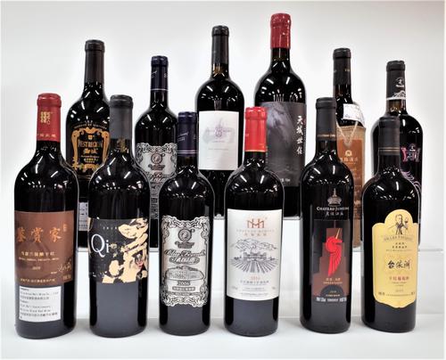 12 BOTTLES CHINESE RED WINE