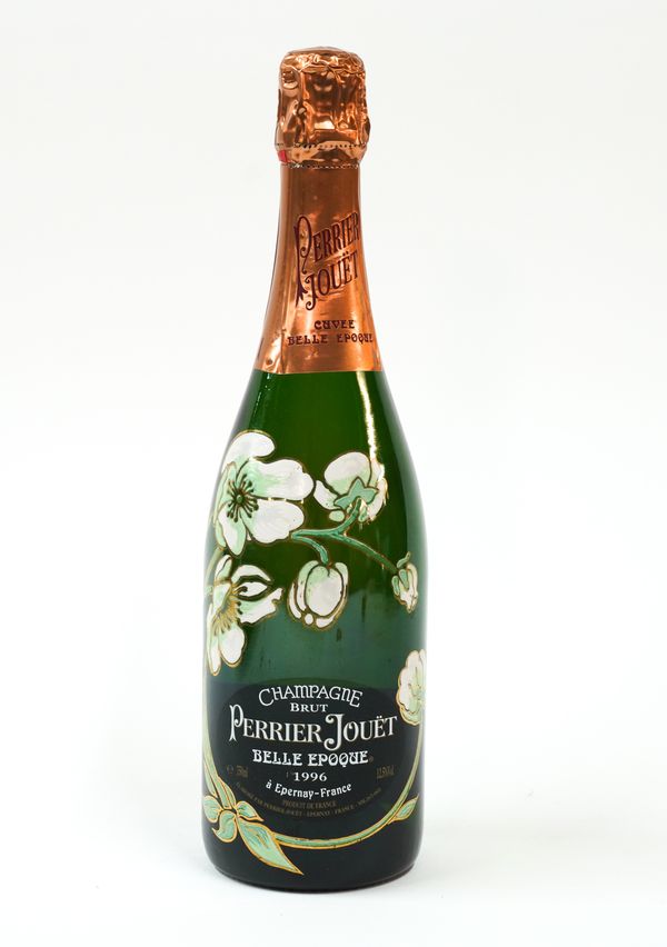 A BOTTLE OF PERRIER JOUET BELLE EPOQUE EPERNAY CHAMPAGNE 1996