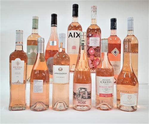 12 BOTTLES FRENCH ROSÉ WINE