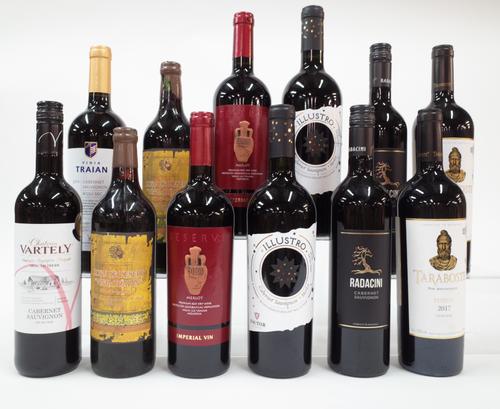 12 BOTTLES MOLDOVAN RED WINE