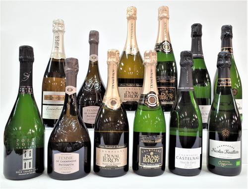 12 BOTTLES CHAMPAGNE